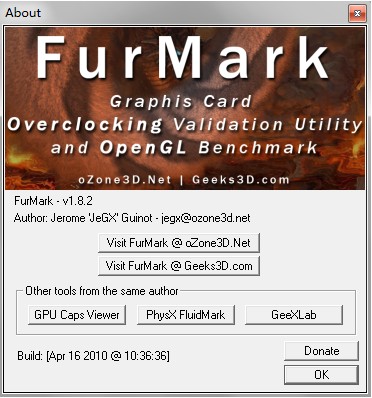 FurMark(显卡测试工具)中文版