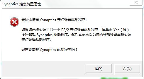 Synaptics定点装置