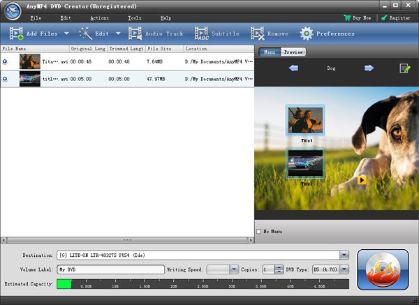 DVD视频制作工具(AnyMP4 DVD Creator)