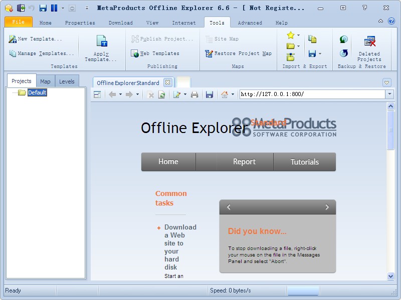 Offline Explorer Enterprise