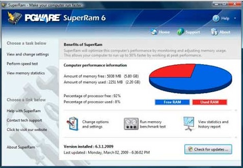 PGWARE SuperRam