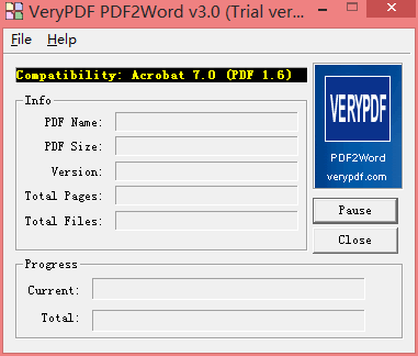 VeryPDF PDF2Word