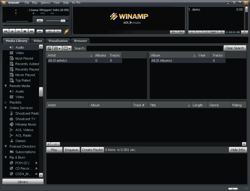 winamp播放器