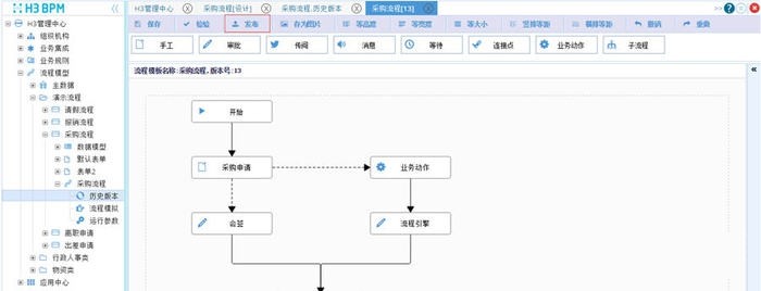 H3业务流程管理软件