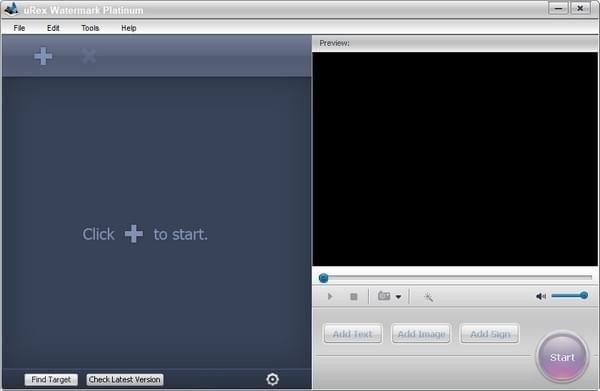 uRex Videomark Plat(视频水印添加软件)